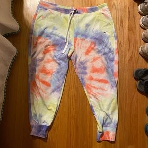 XL Tie Dye Nike Sweatpants
